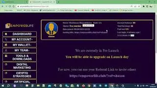 Empower Life Club. Как оплатить 20 дол с Paeeyr или Perfect Money  кошелька.