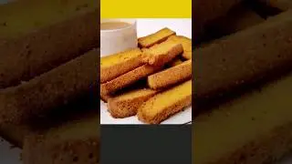 Crispy Cake Rusk Recipe better than bakery! #shorts #ytshorts #bakingshorts #cakeruskrecipe