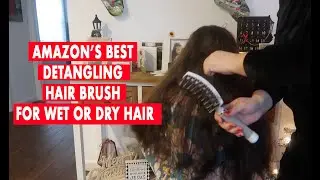 Amazons best hair brush for Wet or Dry Detangling Hair | all types of hair