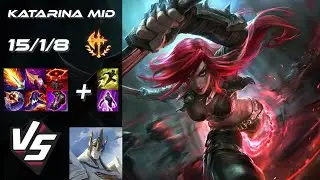 MID Katarina vs Galio - EU Grandmaster Patch 25.S2.2