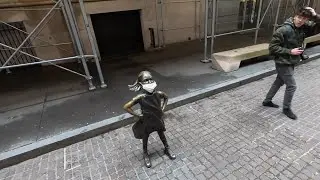 ⁴ᴷ⁶⁰ NYC State of Emergency : Wall Street & City Hall Area (March 19, 2020)