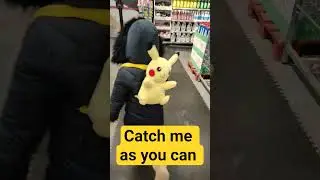 catch me as you can ##pokemon##catching#runni g#funny 🙀🙀🙀😺😺😺😺