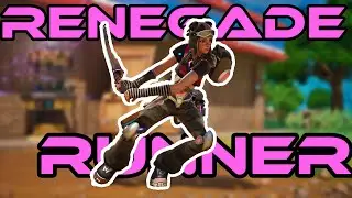 The *NEW* Renegade Raider Skin is TOO GOOD!! |Fortnite Renegade Runner Showcase