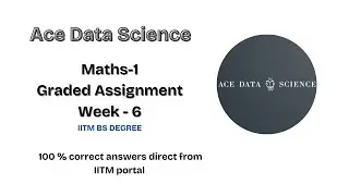 Maths-1 Week-6 Graded Assignment answer screen recording 100% correct direct from portal. ADS
