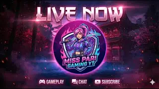 Road to 1k subscribe ❤️ Live streaming of miss pari gaming yt