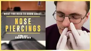 Nose Piercing at Blue Banana | What You Need To Know About Nose  Piercings 🖤