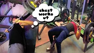 Chest Workout First Block 💪#viralvideo #gym #blockchain