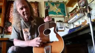 Vintage AIRLINE Acoustic Guitar Demonstration