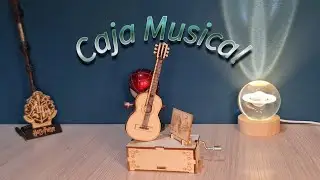 Armando Caja Musical De Madera - Harry Potter - Guitar