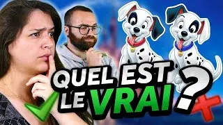 TROUVE LE VRAI PERSONNAGE DISNEY !!