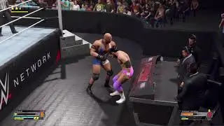 WWE 2K22 Ryback vs Damien Sandow