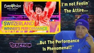 Nemo -  The Code LIVE  Switzerland🇨🇭 Grand Final  Eurovision 2024 MUSIC REACTION