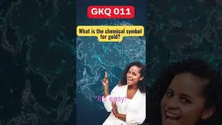 General Knowledge Quiz (011) | What is the chemical symbol for gold?