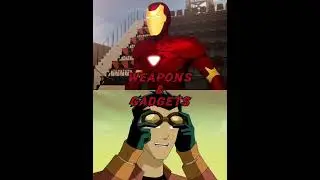Iron Man (Armored Adventures) VS Rex Salazar