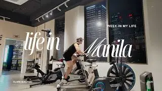 Life in Manila—full week workout, tiktok haul, grocery, free gym membership🏋️‍♂️