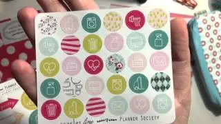 Planner Society Kit Unboxing - December 2015