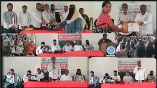 Gift given to Tailoring School under the supervision of Muslim Welfare Skill Development Society