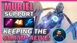 KEEPING the CHAMP ALIVE in his own game with MURIEL SUPPORT! - Predecessor Gameplay