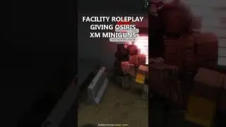 Roblox Giving Random People Miniguns in [CL] Facility Roleplay