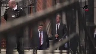 Prince Harry arrives in London court for second day of appeal hearing
