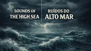 Tela Preta • Sons do Alto Mar 🌊 Ruído Oceânico Profundo Para Dormir, Ansiedade e Concentração