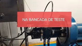 BOMBA HIDRÁULICA DA SANY 215 Montagem e teste!!!