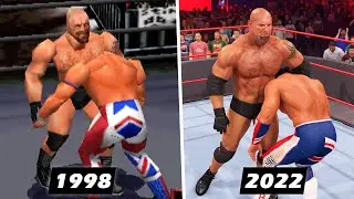 Goldberg Jackhammer - 24 years history in wwe games (WCW/nWo Revenge - WWE 2K22)