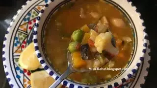 طريقة البرودو الليبي بالتفصيل | شوربة الخضار الليبية مع و بدون الدجاج
