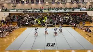 🏆IKE VARSITY CHEER 2020 | ROUND #3 |DAKOTA INVITATIONAL🏆 (1st Competition) 