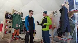 PrimaLoft Black Diamond Gloves and Coefficient LT Hybrid Hoodie
