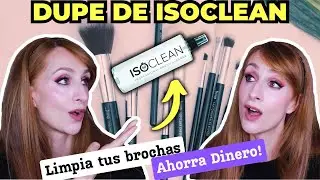 &iexcl;DUPE de Isoclean CASERO! Limpia tus brochas en segundos y ahorra dinero 💸✨