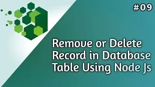 Deleting a Record from a Database Table with Node.js