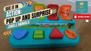 Chad Valley Pop Up and Surprise Jungle Animals | Pop up Toy Review | How It Works