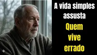 A vida simples assusta quem vive errado!  #autoconhecimento