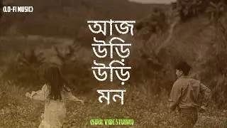 আজ উড়ি উড়ি মন || Lo-Fi vibe music || create by soul vibe studio (official song)