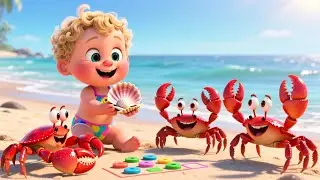 Crab&rsquo;s Ocean Counting 🦀🌊 Fun Numbers and Counting Song for Toddlers and Preschoolers