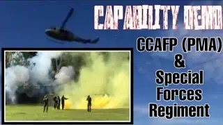 Capibility Demo at PMA by CCAFP & Special Forces Regiment