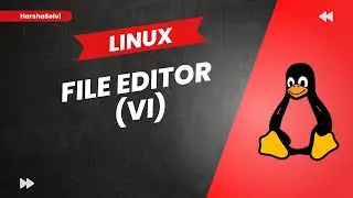 Linux File Editor-Vi |  Tamil | HarshaSelvi