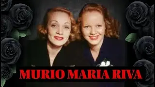 ASI MURIO   MARIA RIVA 🔴LA UNICA HIJA DE MARLENE DETRICH  PERO QUE SU MADRE NUNCA LA AMO