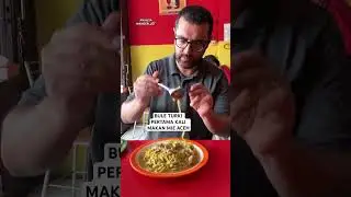 PERTAMA KALI MAKAN MIE ACEH #jakarta #bule #indonesia #turkey #turkish #turki #iphone15