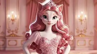 Cute _kitten try makeup for the first time