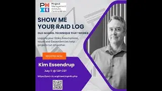 July 11th Lunch & Learn &ldquo;Show Me Your RAID Log&rdquo;