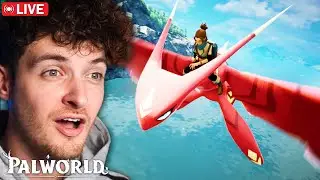 LIVE: PALWORLD Vulkaan eiland? Level 40 (Nieuwe Survival Game)