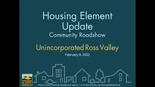 Community Sites Update: Unincorporated Ross Valley