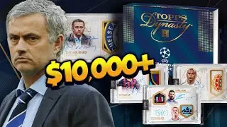 MESSI ON CARD AUTOS IN *NEW* TOPPS UEFA CHAMPIONS LEAGUE DYNASTY 22/23! 😱