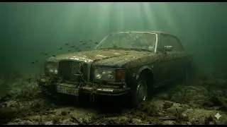 Salvaging a Bentley that sank while being transported from the factory to Saudi Arabia.