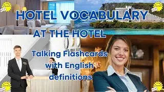 Master Hotel Conversations: Interactive Hotel Flashcards with English Definitions!