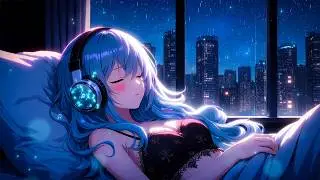 Rain & Gentle Thunder in a Cozy Room ⛈️ ASMR Rain Sounds for Deep Sleep - Time for Relaxation