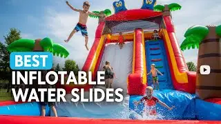 TOP 5 Best Inflatable Water Slides 2026 | kids water slide amazon
