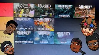 THE OFFICAL COD ZOMBIES TIER LIST